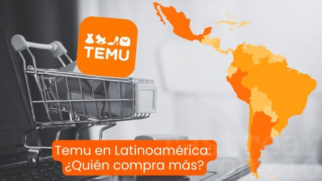 ¿Qué países latinoamericanos compran más productos en Temu?