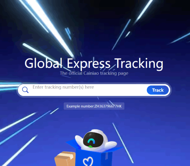 Seguimiento de envíos Cainiao