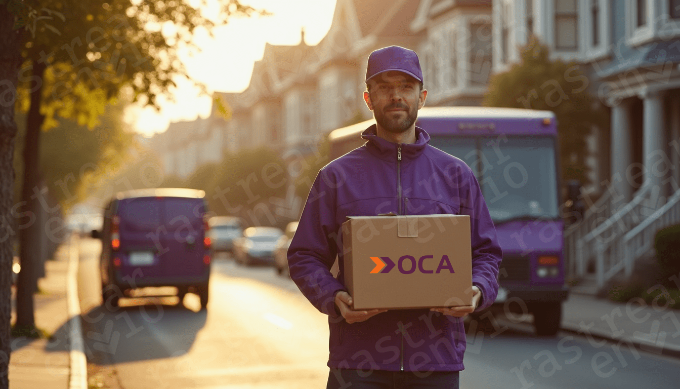 Servicios de paquetería y logística de OCA