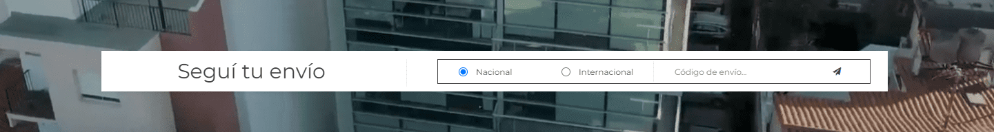 Rastreo de envíos Urbano